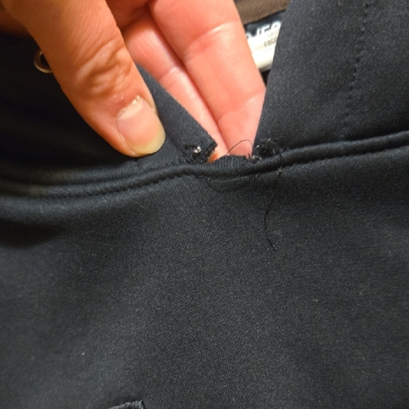 Under Armour Black Hoodie with Camouflage Logo - Picture 2 of 5